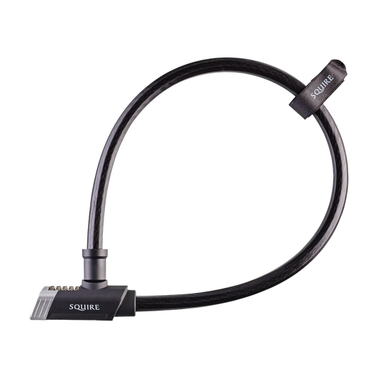 Squire MAKO  Bicycle Integrated Cable Lock | Mako Combi 18/900 front