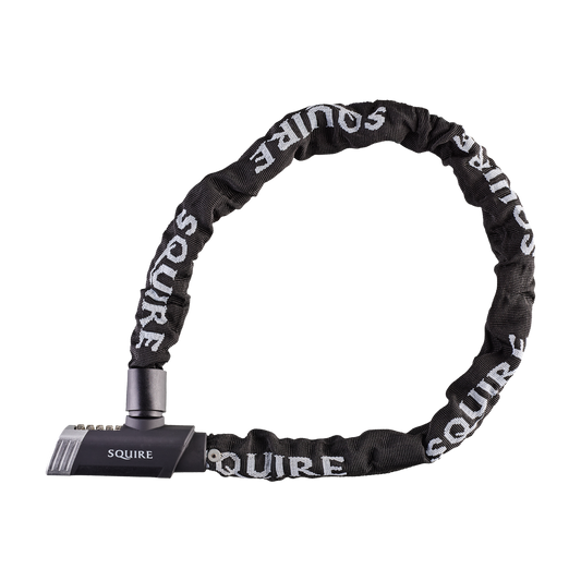 Squire MAKO Bike Combination Chain Lock |  Mako Combi CN 8/600 front