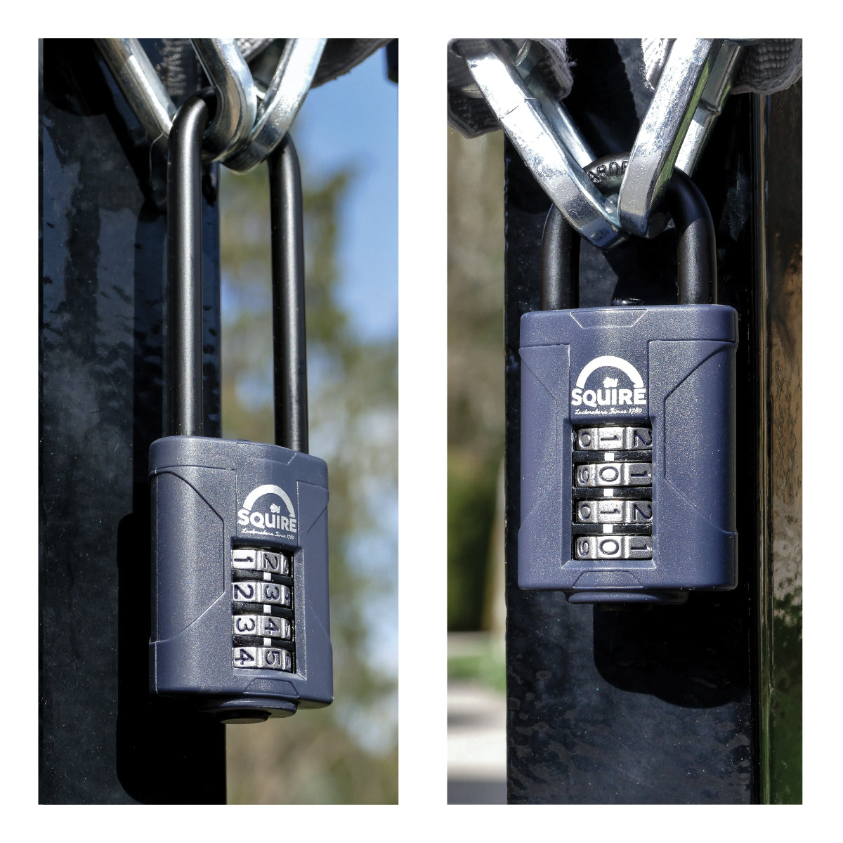 Weathershield™ Combination Padlock | 4-Wheel | CP40/2.5