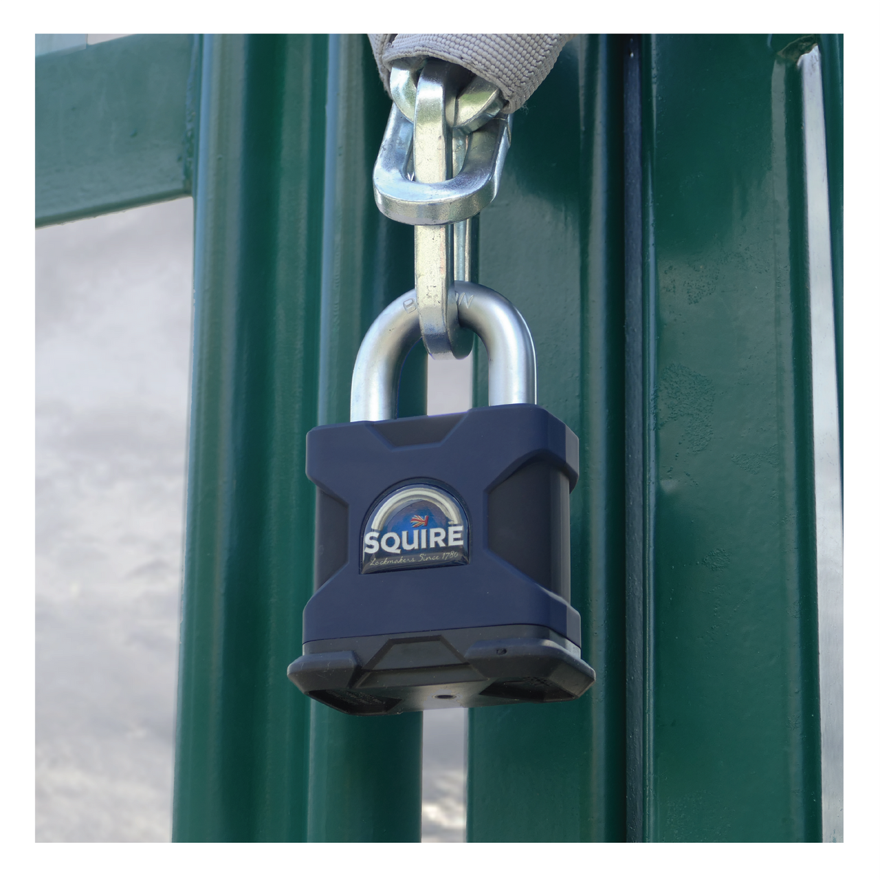 Stronghold SS50S Open Shackle | Boron Hardened Steel Padlock