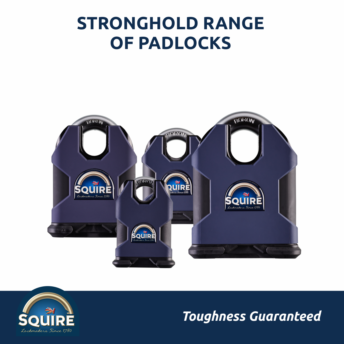 Stronghold SS65CS Closed Shackle | Heavy Duty Padlock