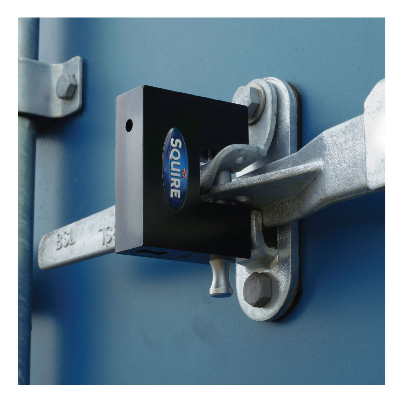 Stronghold WS75S Straight Boron Shackle | Freight Container Lock